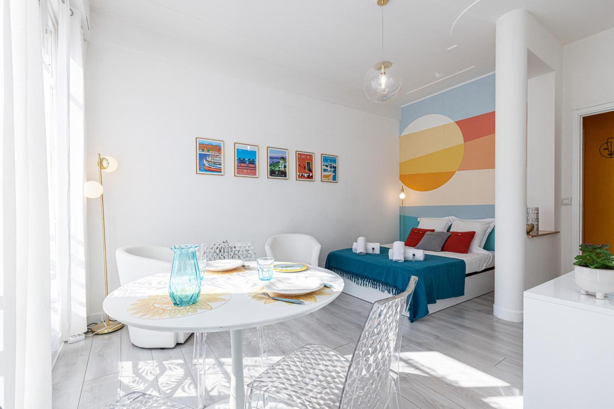Appartamento 37 Lamartine - Magnifique Art Deco - Centre-ville Nizza